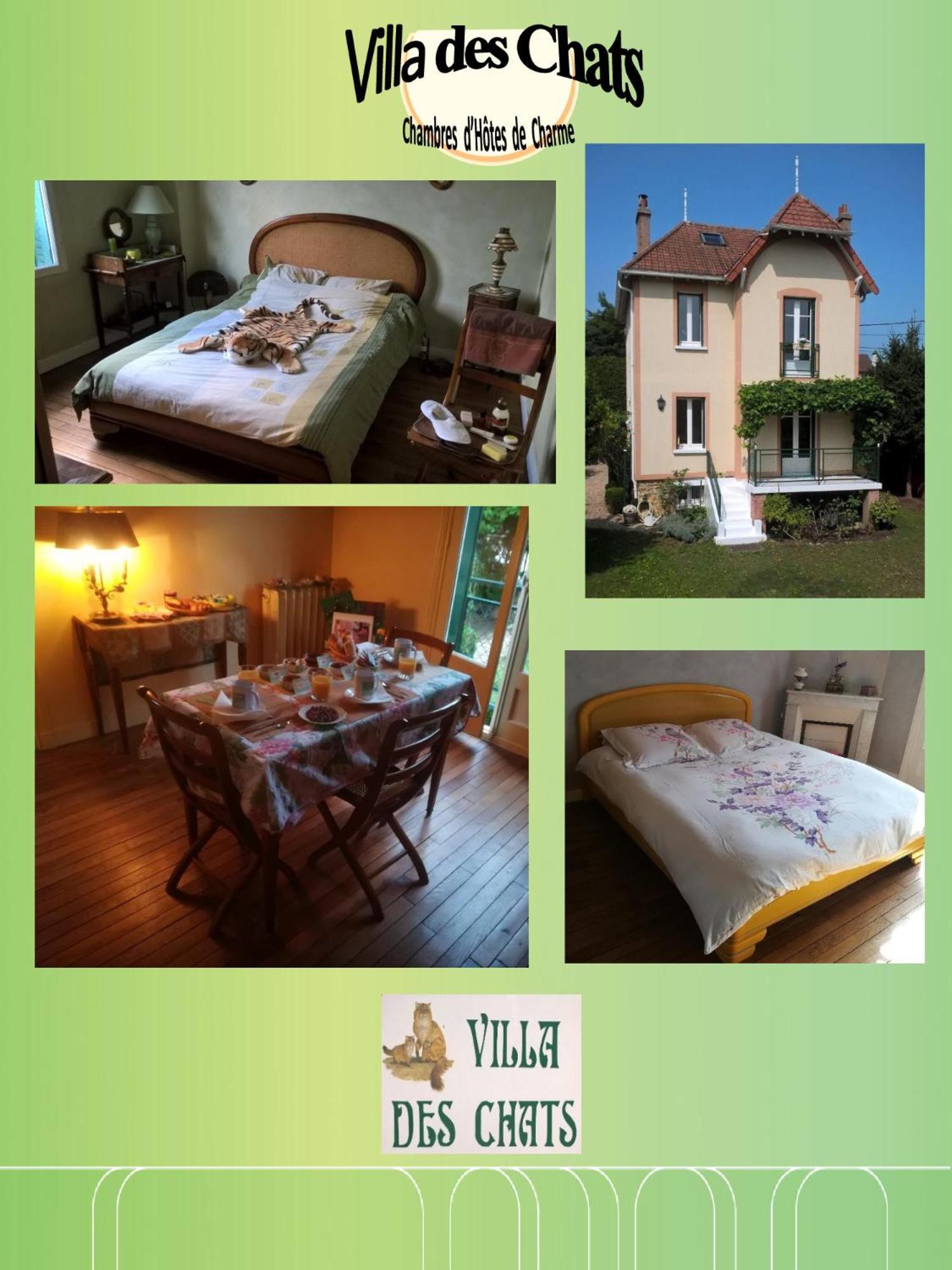 La Villa Des Chats Andrésy Εξωτερικό φωτογραφία